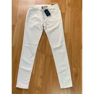 AE white jean jeggings